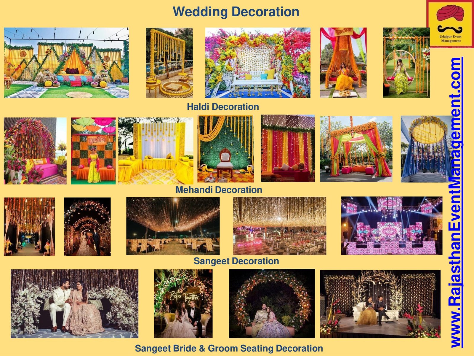 Wedding Decoration — Decoration service for Udaipur wedding and destination events in Rajasthan
