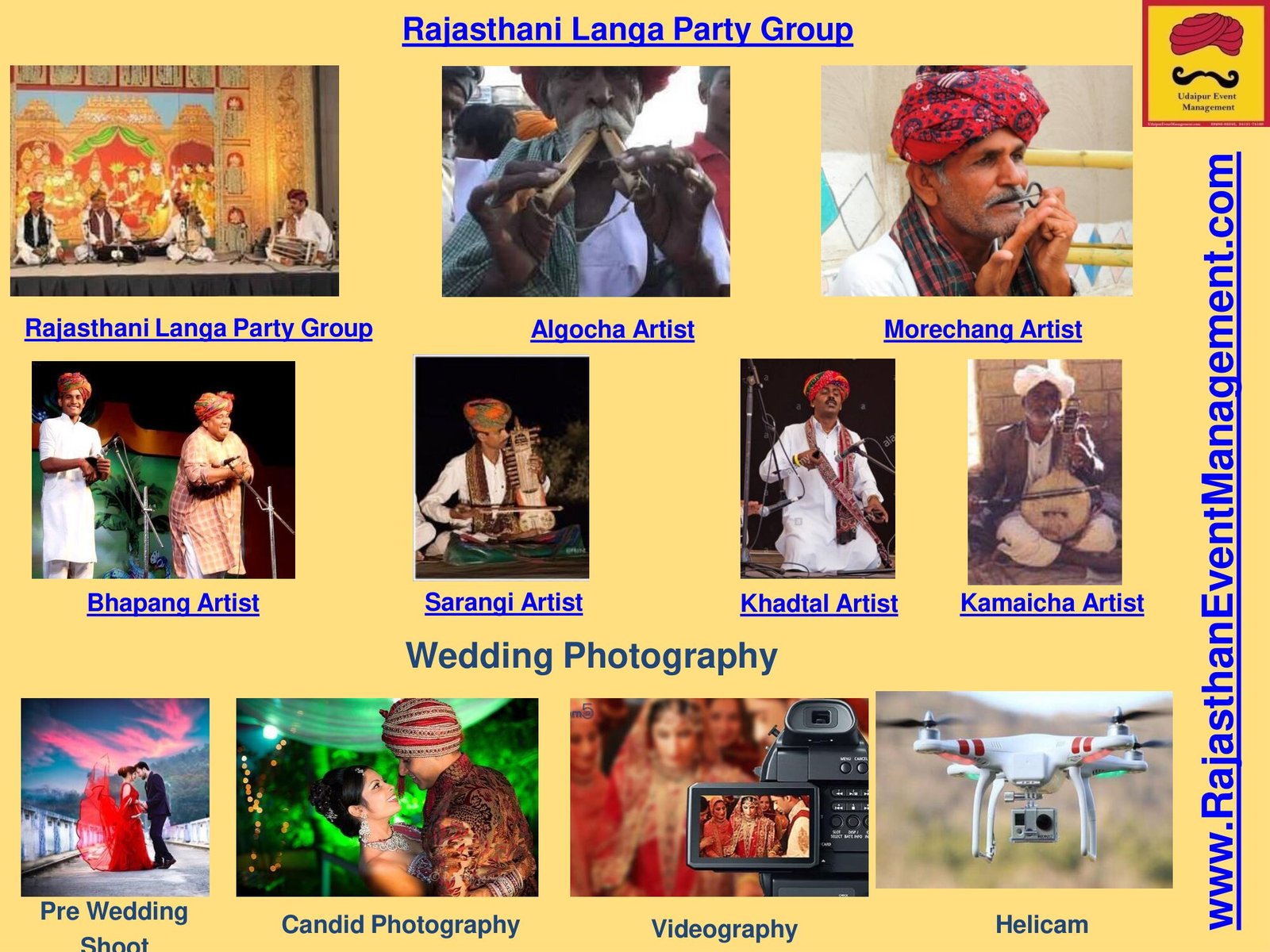 Rajasthani Langa Party & Wedding Photography — Music service for Udaipur wedding and destination events in Rajasthan