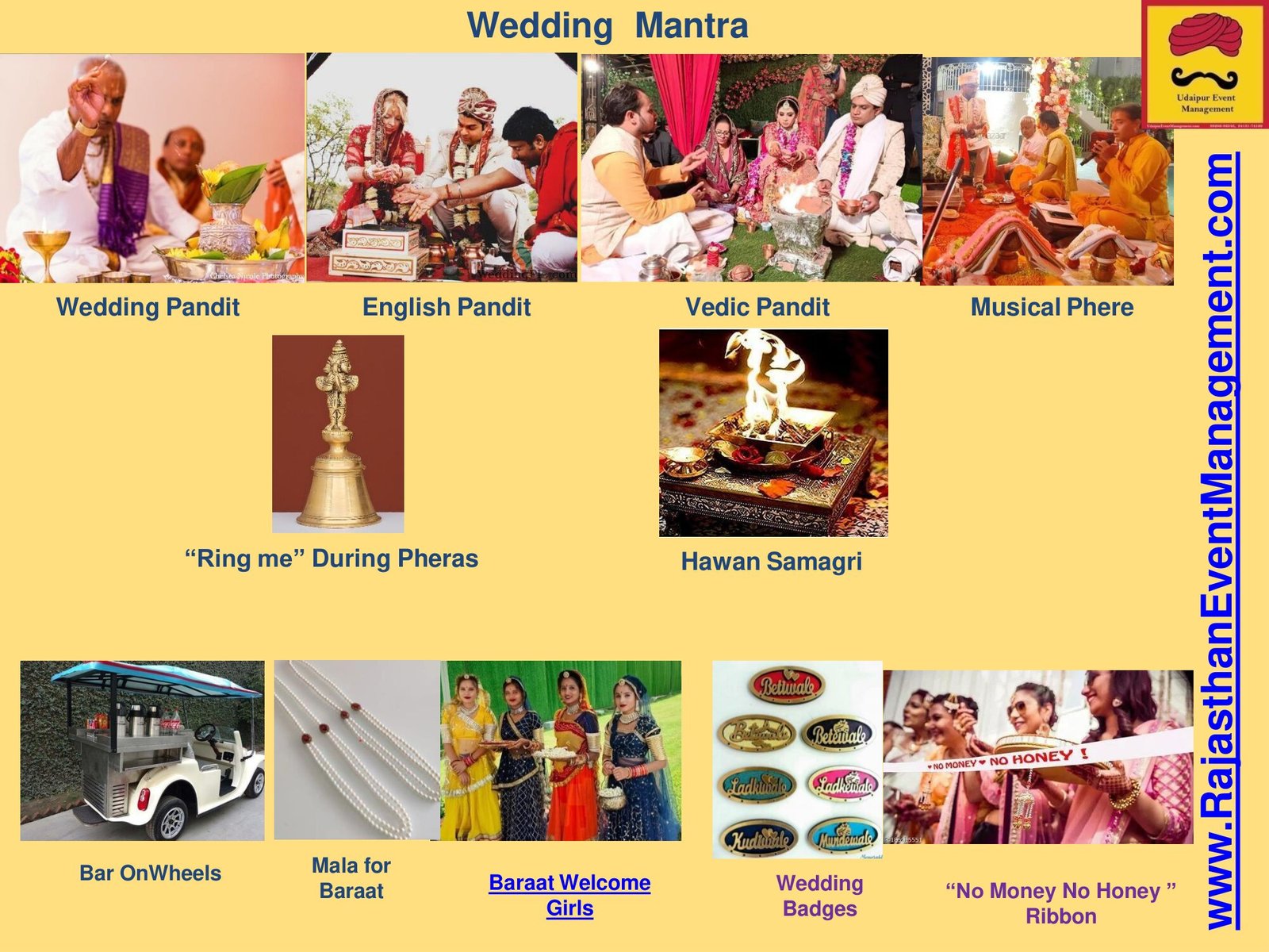 Wedding Mantra — Management service for Udaipur wedding and destination events in Rajasthan