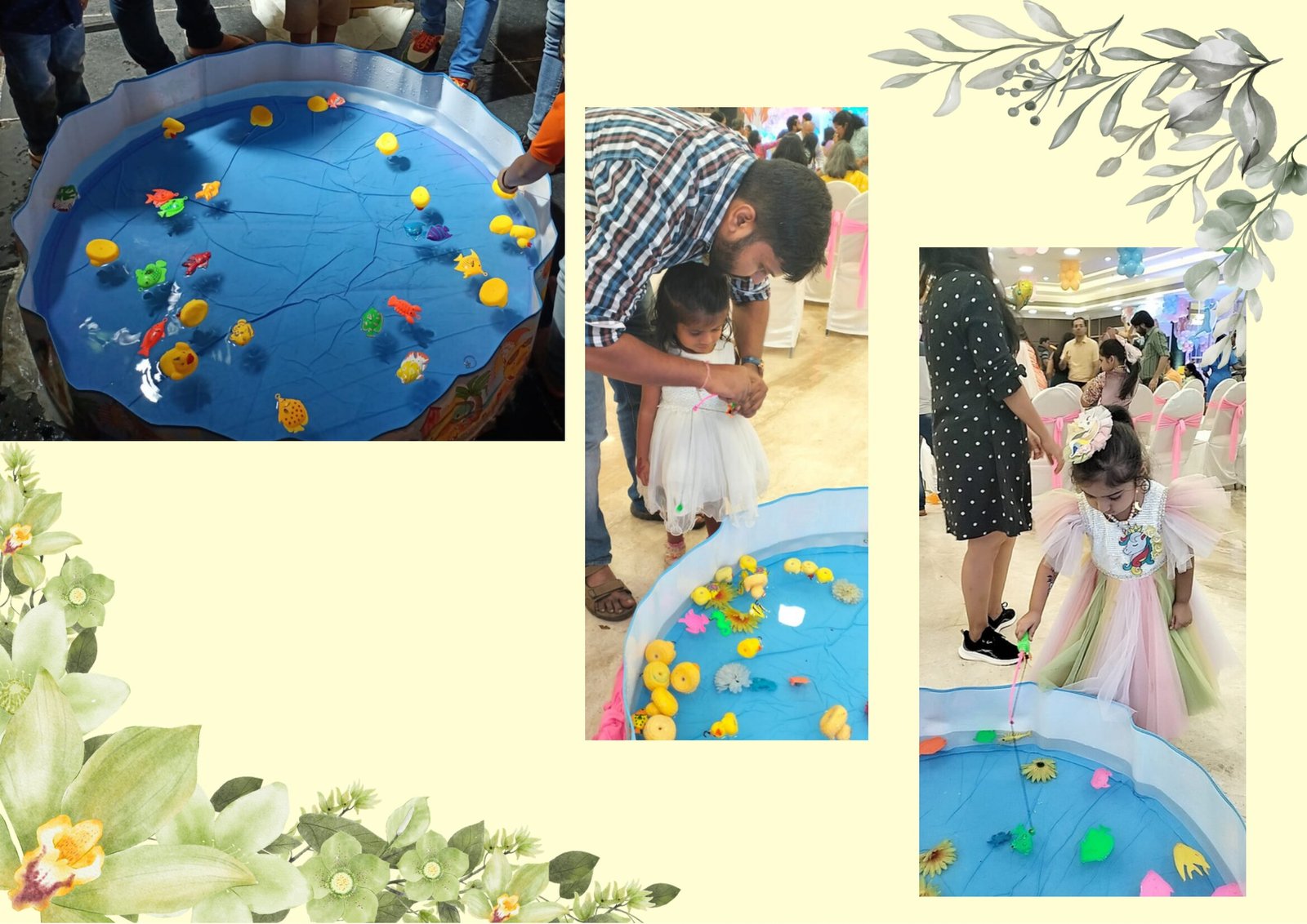 Fishing Game game stall on rent in Udaipur for birthday parties, wedding carnival and mehendi mela — Carnival game stalls