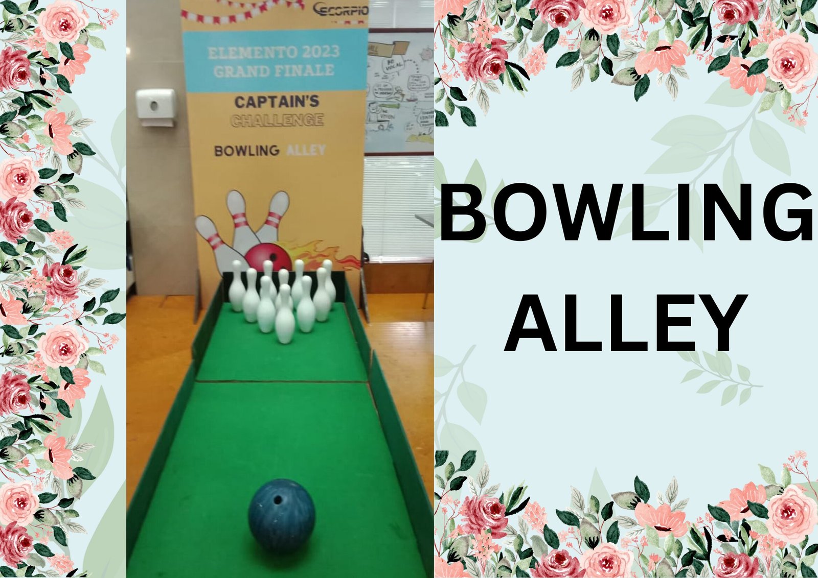 Bowling Alley game stall on rent in Udaipur for birthday parties, wedding carnival and mehendi mela — Carnival game stalls