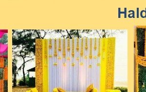 Umbrella Theme Mehendi Wall - Udaipur Birthday Planner