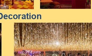 Ambient Banquet Lighting Mood - Udaipur Birthday Planner