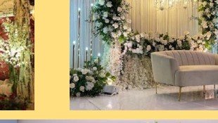 Greenery Arch Stage - Udaipur Birthday Planner