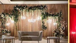 Beige & Gold Elegant Stage - Udaipur Birthday Planner