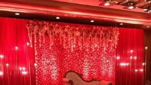 Fairy-Light Sparkle Stage - Udaipur Birthday Planner