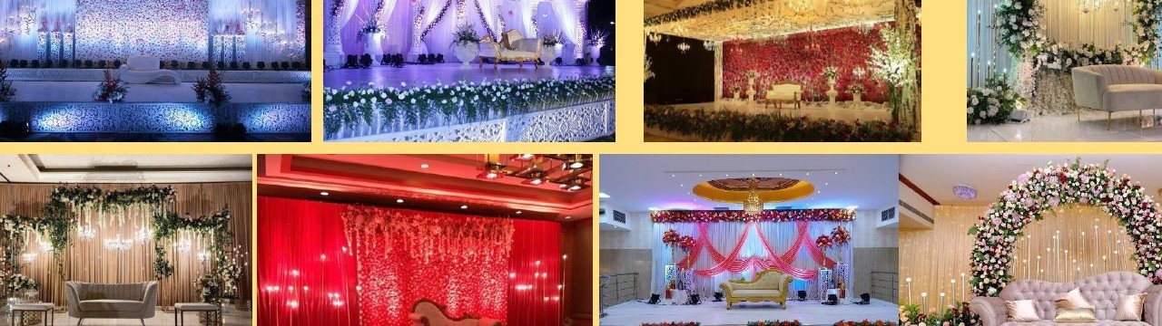 Stage Backdrop Decorations hero - Udaipur Birthday Planner